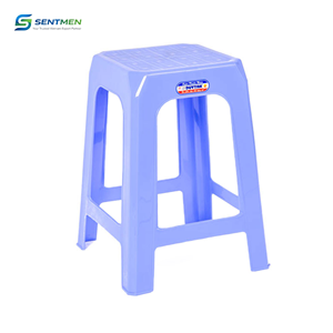 Wholesale Duy Tan Modern <b>Plastic</b> Dining <b>Stool</b> Square Shape Durable Home Furniture for Home Use - Product Image 2