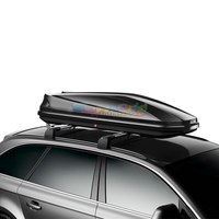Coffre de toit de voiture Boîte de chargement de toit spéciale Rangement de bagages Coffre de toit de voiture universel pour planches de ski