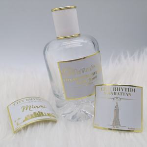 Autocollant en métal personnalisé pour vin/parfum, étiquette en aluminium gaufré avec logo, pour utilisation artisanale pour les bougies et l'artisanat - Product Image 6