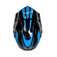 Casque de moto tout-terrain ABS de style nouveau pour hommes et femmes, respirant, certifié DOT, idéal pour le VTT, le rallye et le karting
