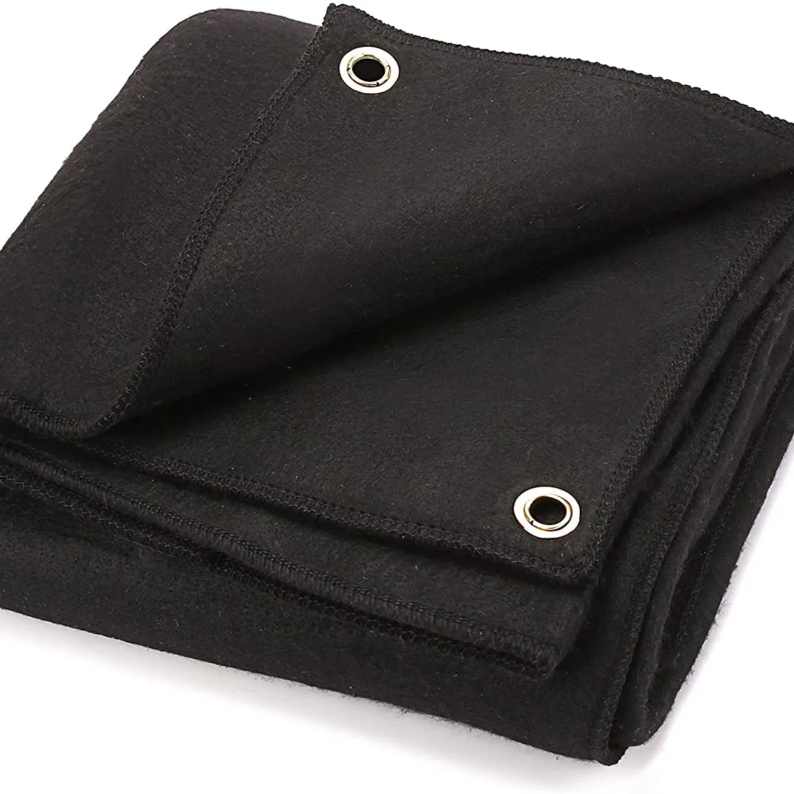 hot sale 3' X 3' Panoxidized Felt Black Welding Blanket