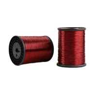 Fil de cuivre émaillé en aluminium pour bobinage de bobines magnétiques ECCA de 0,2 à 6,5 mm, vente en gros d'usine, pour moteurs et générateurs électroniques