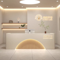 Vente d'usine de réception commerciale moderne minimaliste pour salon de beauté magasin de vêtements salon de coiffure boutique bureau comptoir avant