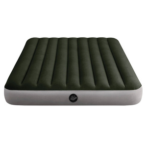 INTEX 64109 Colchón inflable portátil de alta calidad, tamaño Queen verde, cama de aire individual para el hogar, Camping, cama de aire familiar para 2 personas - Product Image 2