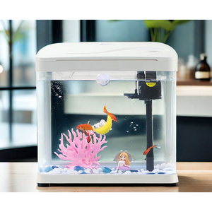 ตู้ปลากระจกโค้ง - ตู้เลี้ยงเต่าแบบอีโคแลนด์สเคป ขายส่ง - Product Image 2