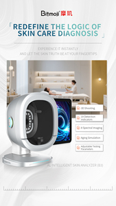 Analyseur Facial 3D AI Magic avec Détecteur de Peau LED et Scanner Miroir Moji B3 8 Spectres pour Détection Faciale en Salon de Beauté - Product Image 4