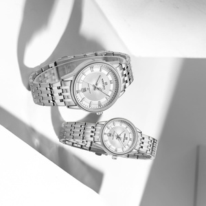 NAVIFORCE Top Watch Quartz Watch Elegant Stainless Steel Bracelet Watch Fashion <b>Clock</b> 8040 - Product Image 2