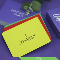 Cartes d'affirmation personnalisées, jeux de cartes de qualité supérieure, jeu éducatif génial