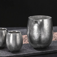 Ensemble de distributeurs de vin et de spiritueux en titane pur avec un design minimaliste, modèle pour usage domestique Ta9030F