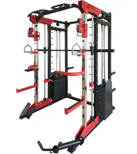 Fitness-Übung Sport Power Squat Rack Heimgebrauch Multifunktion ale Fitness geräte Smith Comp rehen sive Machine Multi Combo Training