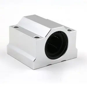 SCES UU 8/10/12/16/20/25/30/40/50/60mm CNC Linear Slide Ball Bearing Unit for 3d printer