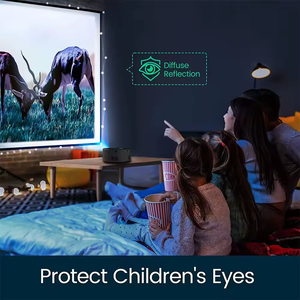 Best Selling YT200 320 X 180P 15 Lumens LED HD Mini <b>Projector</b> USB Powered Support Wired Connection Mobile Phone Screen <b>Projector</b> - Product Image 2