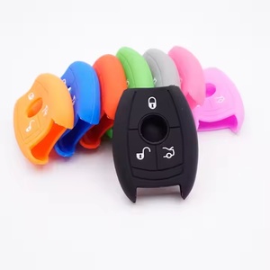 Ventes universelles prix raisonnable étui à clés de voiture couverture de clé en Silicone de voiture pour accessoires automobiles Mercedes Benz - Product Image 1