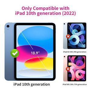 Protector de pantalla Bestsuit para <span class=keywords><strong>Apple</strong></span> Ipad 9,7 Pro 10,5 Mini 5 Face <span class=keywords><strong>Id</strong></span> 11 12,9 nuevo 10,2 pulgadas para Ipad Pro 12,9 pulgadas Ipad 2024 - Product Image 2