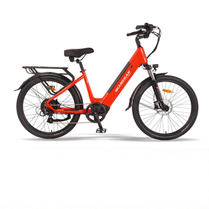 26-inch Hợp kim nhôm điện Thành phố xe đạp 48V 500W kỹ thuật số không chổi than <span class=keywords><strong>7</strong></span> tốc độ 15ah pin lithium ĐĨA PHANH 50km điện tử - Product Image 1