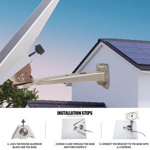 Support mural pour antenne satellite Starlink Mini, support <span class=keywords><strong>de</strong></span> fixation Star Chain, accessoires satellite pour Starlink Mini Wall - Product Image 5