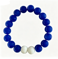 Bracelet à perles à thème de sororité avec logo ZPB Zeta Phi Beta, lettre grecque, accessoire de mode, best-seller en gros