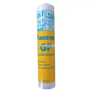 Acetic Glass trắng Vòi hoa sen cửa Acetoxy dính đa năng Glass Sealant RTV rõ ràng GP Acetate 100% Silicone sealant