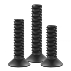 Countersunk Hex Socket Head Cap Screws Din7991 10.9 Grade Carbon Steel Black Oxide Finish Standard Use - Product Image 3