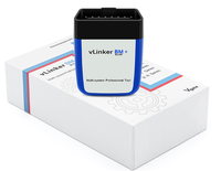 Outil de diagnostic pour voiture, scanner pour véhicule, obd2, VLINKER BM + V2.2, compatible avec Android et IOS, 4.0