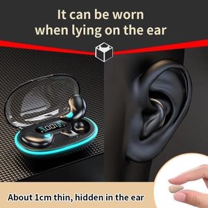 Écouteurs sans fil intra-auriculaires X55 ANC pour le gaming, chipset JL, étanchéité IPX5, indicateur de batterie LED, mode veille prolongé pour transducteur 5.3 10mm - Product Image 4