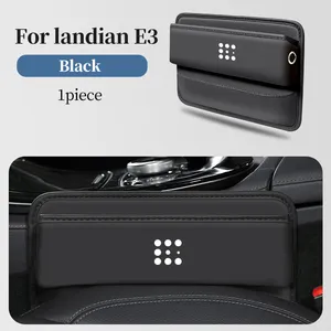 Nappa Leather PU Leather Car Seat Gap Storage Box Multifunctional Pocket Catcher Organizer Phone Car Accessories