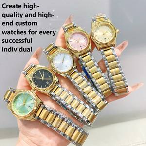 แฟชั่นคลาสสิก สไตล์ยุโรป ดีไซน์เรียบง่าย สไตล์เรโทร สามารถผสมผสานสีได้อย่างอิสระสำหรับนาฬิกาข้อมือสุภาพสตรี - Product Image 6