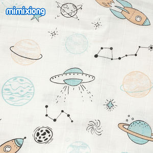 Mimixiong nouveau <span class=keywords><strong>produit</strong></span> 70% fibre de bambou 30% coton mousseline nouveau-né bébé swaddle couverture infantile swaddle wrap bébé couverture de sécurité - Product Image 4