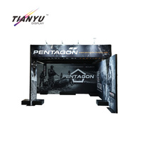 TIANYU Stands d'exposition modulaires en aluminium 3x3 pour événements commerciaux, présentoirs de vêtements, stands d'exposition, supports lumineux pour foires