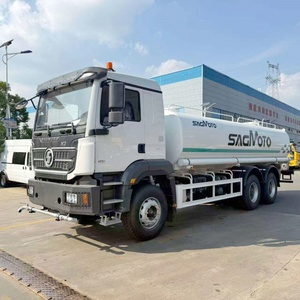 Camion-citerne à eau Shacman 18CBM Diesel 6x4 avec pompe pour la lutte contre la poussière - Product Image 2