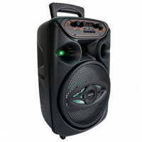 Speaker Karaoke Portabel Kts Gts GTS-1700 5.3, 8 Inch, Outdoor, FM, MP3, dengan Lampu LED RGB 5.3, Daya 5-10W, Baterai 1000-2000mAh