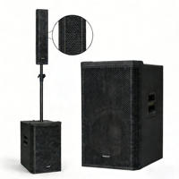 Haut-parleur colonne Y404 & Y604 Pro avec subwoofer et haut-parleurs NEO actifs 2000W 8Ohm – Solution sonore complète pour l'intégration de systèmes audio