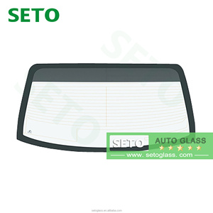 Vitrage arrière incurvé en verre trempé TISI R43 pour Toyota Camry, Toyota Hilux, Lixiang L7, L9, L6, VW Polo, <span class=keywords><strong>Kia</strong></span> <span class=keywords><strong>Sportage</strong></span>, sur mesure - Product Image 1