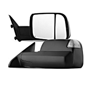 Espejo Retrovisor Lateral Eléctrico de Alta Calidad para Vehículos con Volante a la Izquierda, para Ram1500 2009-2012, Negro, ABS+Vidrio - Product Image 1