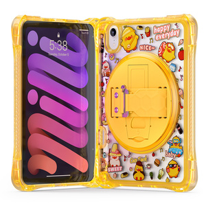 Chống sốc máy tính bảng trong suốt trường hợp đối với <span class=keywords><strong>iPad</strong></span> mini7 A17 Pro trường hợp 2024/mini6 8.3inch <span class=keywords><strong>iPad</strong></span> bìa với 360 độ xử lý chân đế - Product Image 5