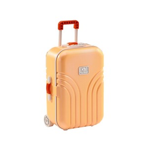 Yu Mo Mini Trolley <b>Suitcase</b> 15.5 x 10.5 x 7 Cm Rotating Jewelry Box For Girls Student Gift - Product Image 5