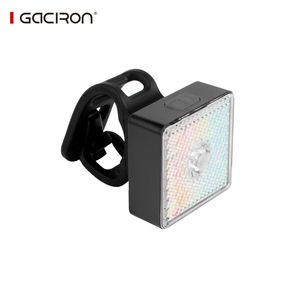 Phare de vélo GACIRON 80 lumens avec capteur de mouvement intelligent, lampe LED d'avertissement, réflecteur, étanche, projecteur de vélo, <span class=keywords><strong>accessoires</strong></span> de vélo - Product Image 1