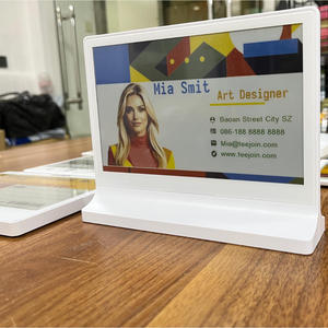 ป้ายชื่อพนักงานอิเล็กทรอนิกส์ E-Paper E-Ink พร้อมบัตร NFC รองรับ API สำหรับแสดงผลแบบดิจิทัล ขนาด 7.5 นิ้ว โซลูชั่นสำนักงาน - Product Image 1