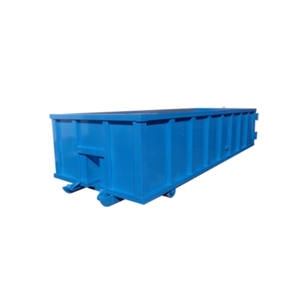 Household Open Top Metal Waste Bin Metal Dump Bin Waste Can Park Metal Trash Container