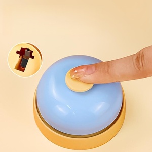 Campana de Adiestramiento para Perros, Mecánica, de Plástico, para Mascotas, Gatos, Cachorros, Entrenamiento para Ir al Baño, Botón Ajustable para la Puerta, Suministros de Adiestramiento para Comer - Product Image 4