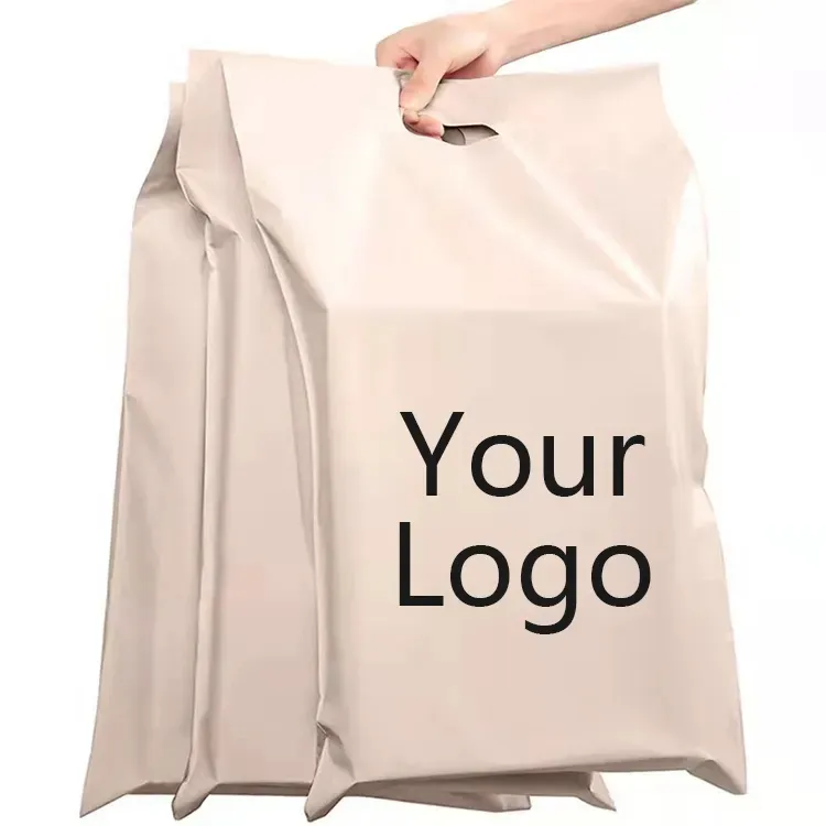 Cx sacos de polymailer personalizados, logotipo personalizado com alça, poly mailers, barato