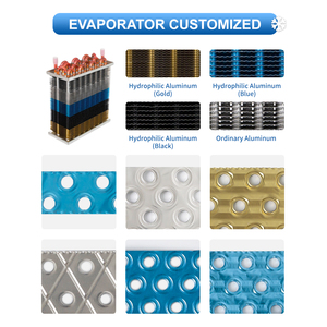 CHENDA Fabricante Aluminio Aleta HVAC Cofre Congelador Cámara Fría Doble Tubo Condensador Bobina - Product Image 3