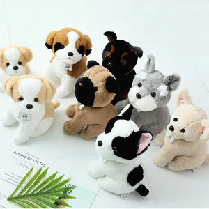 Songshan juguetes personalizados pequeños peluches suaves lindos al por mayor Pug Bulldog <span class=keywords><strong>Husky</strong></span> Animal <span class=keywords><strong>de</strong></span> peluche perro <span class=keywords><strong>de</strong></span> juguete <span class=keywords><strong>de</strong></span> peluche cachorro peludo - Product Image 1