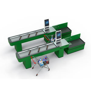 Comptoir <span class=keywords><strong>de</strong></span> <span class=keywords><strong>caisse</strong></span> automatique sur mesure pour supermarché - Product Image 6