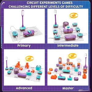Kök bilim ve mühendislik oyuncaklar DIY devre elektronik keşif kitleri oyuncak ve fiziksel bilim projelerini birleştirin - Product Image 6