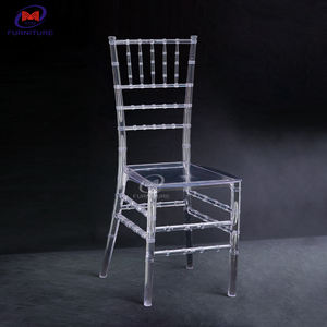 10 ans de garantie chaise une pièce en résine transparente vente en gros populaire chaise chiavari empilable de mariage tiffany - Product Image 1