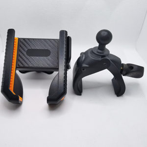 Support de téléphone pour moto anti-choc, réglable, rotation à 360 degrés, bras extensible, compatible avec les télé<span class=keywords><strong>phones</strong></span> lourds, poignée flexible pour guidon - Product Image 4