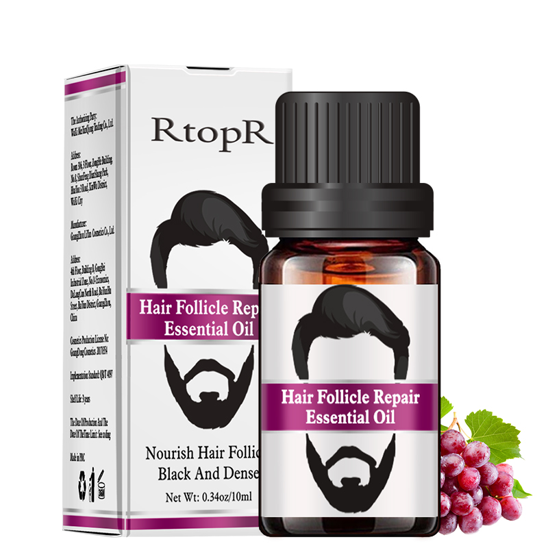 RtopR Grape Seed Extract Sesame Extract Men's Beard Oil
