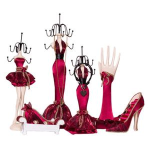 Adornos para el Hogar de Estilo Europeo en Resina, Estuches para Joyas y Soportes para Exhibición de Aretes y Collares - Product Image 1