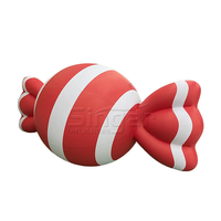 Bonbons géants gonflables hermétiques pour la décoration de Noël